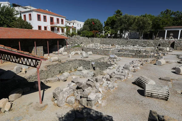 Mausoleum Halicarnassus Bodrum Turkey — Stock Photo, Image