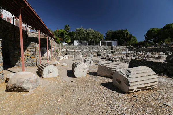 Mausoleum Halicarnassus Bodrum Turkey — Stock Photo, Image