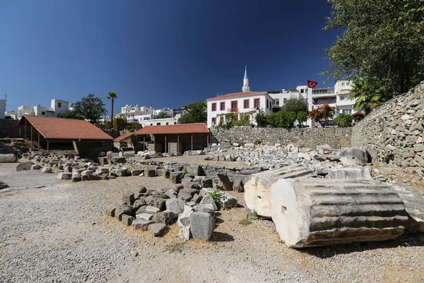 Mausoleum Halicarnassus Bodrum Turkey — Stock Photo, Image