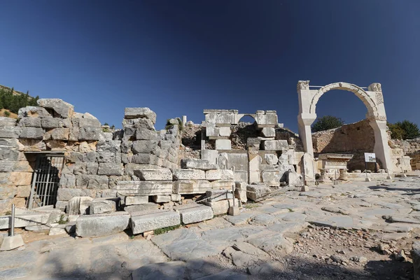 Αρχαία Πόλη Εφέσου, Σμύρνη, Τουρκία — Φωτογραφία Αρχείου