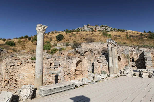 Efes Antik Kent, İzmir, Türkiye — Stok fotoğraf