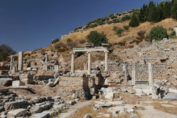 Efesos antika stad, Izmir, Turkiet — Stockfoto