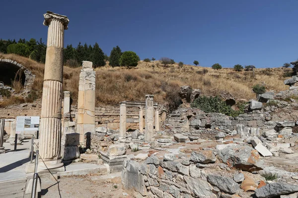 Ефес Стародавнє місто, Ізмір, Туреччина — стокове фото