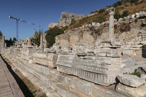 Efesus Ancient City, Izmir, Turecko — Stock fotografie