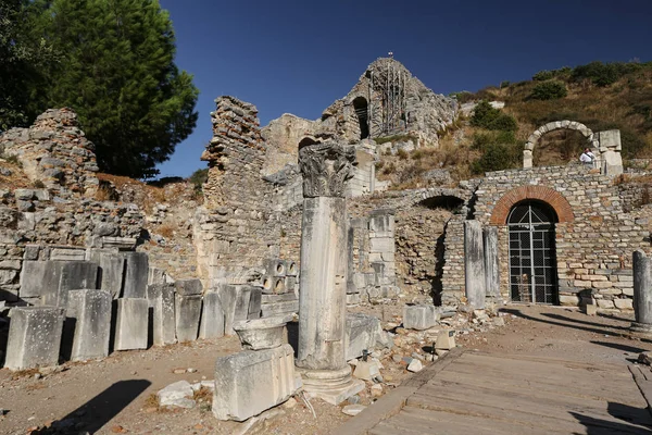 Efesus Ancient City, Izmir, Turecko — Stock fotografie