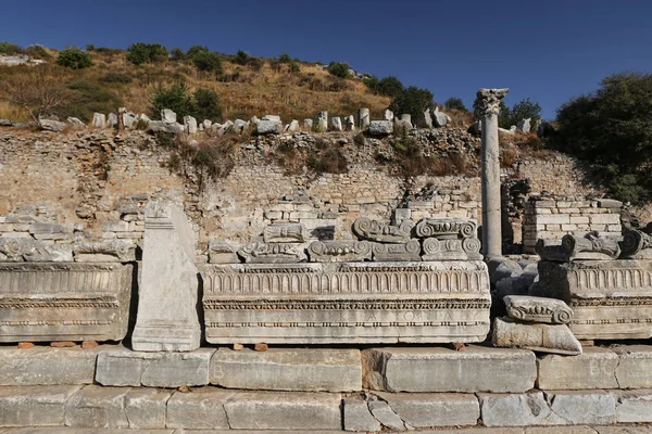 Éfeso Ciudad Antigua, Esmirna, Turquía — Foto de Stock