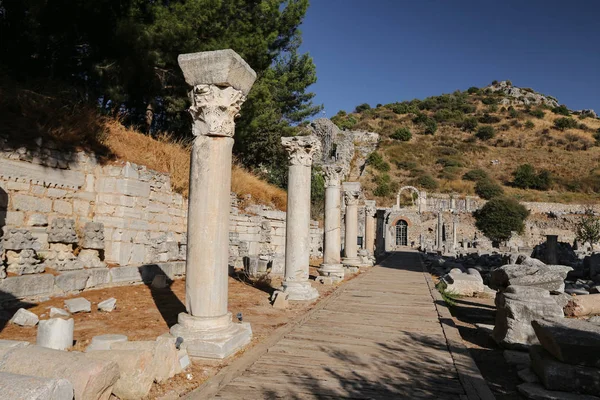 Efes Antik Kent, İzmir, Türkiye — Stok fotoğraf