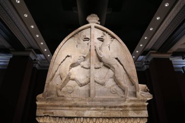 İstanbul Arkeoloji Müzesi, Ista 'daki Sidon Lycian Sarcophagus