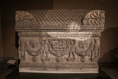 İstanbul Arkeoloji Müzesi 'ndeki lahit, İstanbul, Türkiye