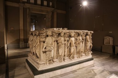 İstanbul Arkeoloji Müzesi 'ndeki lahit, İstanbul, Türkiye