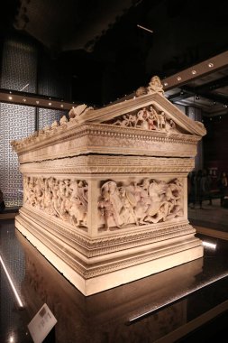 Alexander Sarcophagus, İstanbul Arkeoloji Müzesi, İstanbul, 