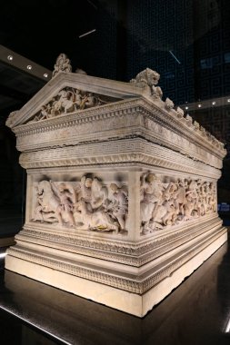 Alexander Sarcophagus, İstanbul Arkeoloji Müzesi, İstanbul, 