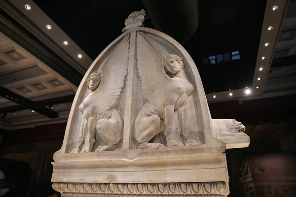 Lycian Sarcophagus of Sidon in Istanbul Archaeology Museum, Ista — Stock Photo, Image