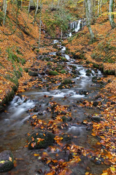 Waterfall in Yedigoller National Park, Bolu, Turkey — Stock Photo, Image