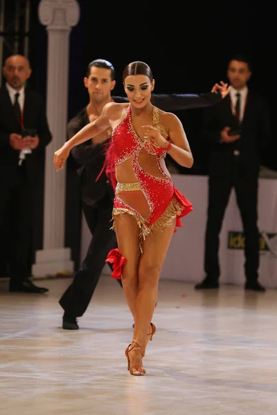 Campeonato Mundial WDSF Latin Junior II — Foto de Stock