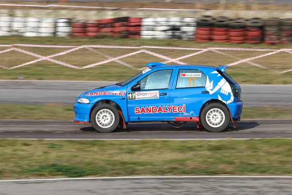 Letztes Rennen der türkischen Rallycross-Meisterschaft — Stockfoto