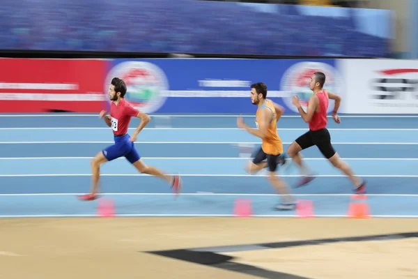 Türkischer Leichtathletikverband olympischer Schwellenhallenwettbewerb — Stockfoto