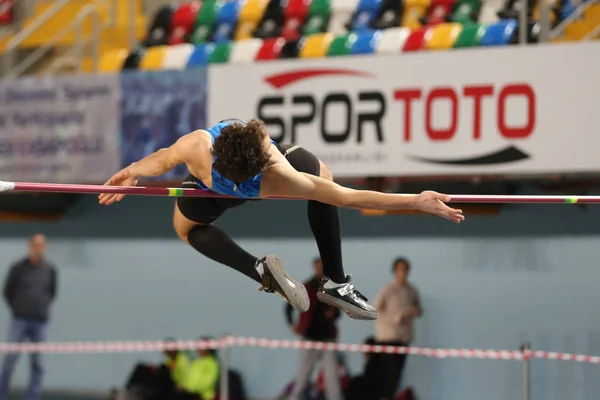 Turkish Athletic Federation Olympic Threshold Indoor Competition — Stock Photo, Image