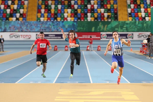 Federación Turca de Atletismo Umbral Olímpico Competencia Interior — Foto de Stock