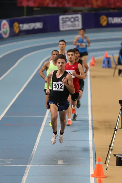 Türkiye Atletizm Federasyonu Olimpiyat eşik kapalı rekabet — Stok fotoğraf