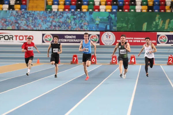 Federación Turca de Atletismo Umbral Olímpico Competencia Interior —  Fotos de Stock