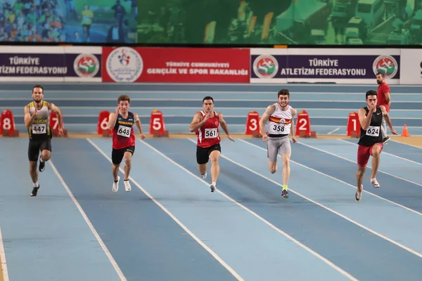 Federazione Atletica Turca Soglia Olimpica Indoor Competition — Foto Stock