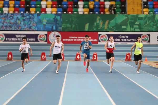 Federación Turca de Atletismo Umbral Olímpico Competencia Interior —  Fotos de Stock