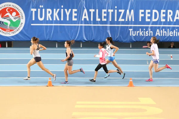 トルコの競技連盟オリンピックしきい値屋内競争 — ストック写真