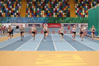 Türkiye Atletizm Federasyonu kapalı Atletizm rekor denemesi yarış