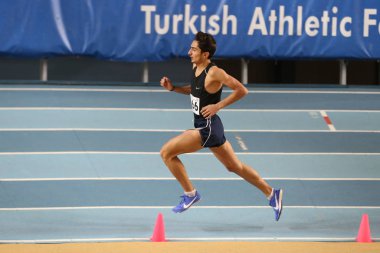 Türkiye Atletizm Federasyonu kapalı Atletizm rekor denemesi yarış