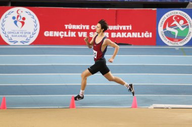 Türkiye Atletizm Federasyonu kapalı Atletizm rekor denemesi yarış