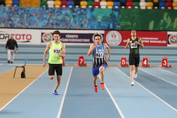 Federación Turca de Atletismo Indoor Athletics Record Attempt Race —  Fotos de Stock