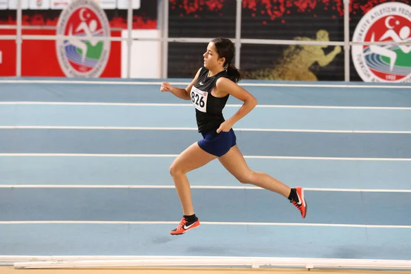 Federación Turca de Atletismo Indoor Athletics Record Attempt Race —  Fotos de Stock