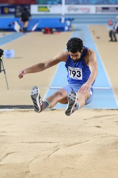 Turkish Athletic Federation Indoor Athletics Record Attempt Race — Stock Photo, Image