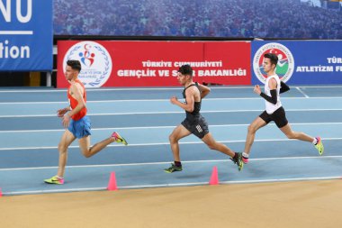 Türkiye Atletizm Federasyonu kapalı Atletizm rekor denemesi yarış