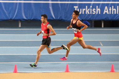 Türkiye Atletizm Federasyonu kapalı Atletizm rekor denemesi yarış