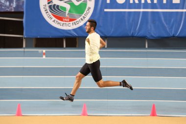 Türkiye Atletizm Federasyonu kapalı Atletizm rekor denemesi yarış