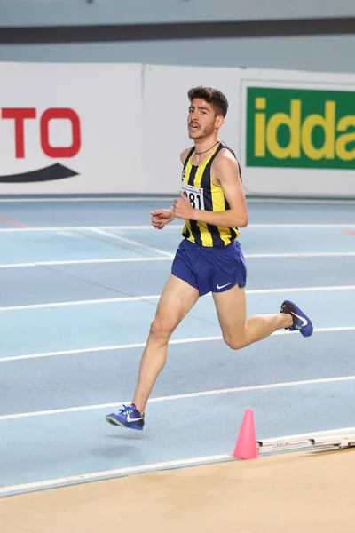 Turkiska Athletic Federation inomhus friidrott rekordförsök Race — Stockfoto