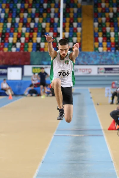 Turecký sportovní federace vnitřní Atletika pokus o rekord závodu — Stock fotografie