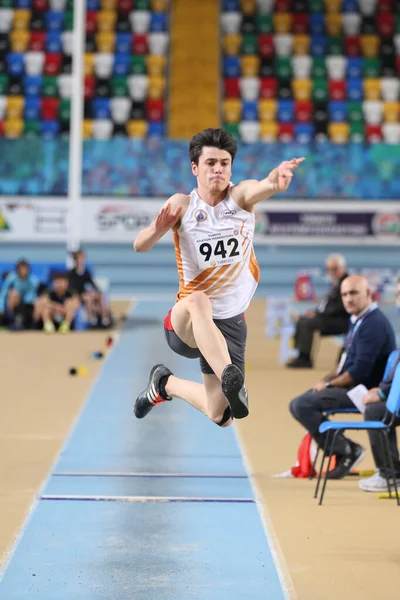 Turecký sportovní federace vnitřní Atletika pokus o rekord závodu — Stock fotografie