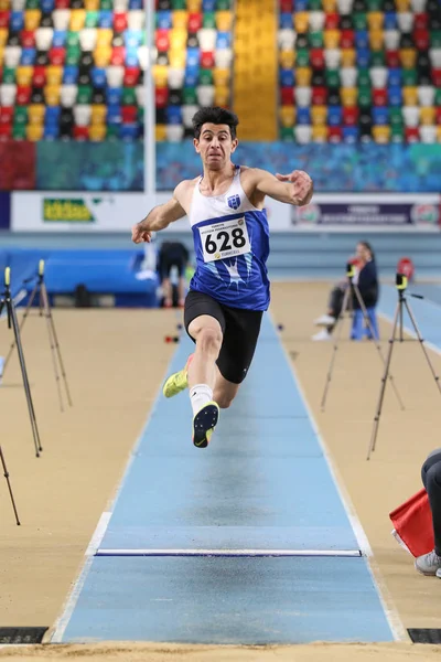 Turecký sportovní federace vnitřní Atletika pokus o rekord závodu — Stock fotografie