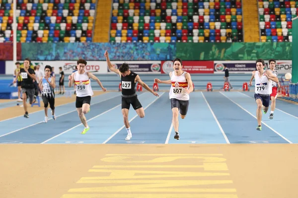 Turkiska Athletic Federation inomhus friidrott rekordförsök Race — Stockfoto