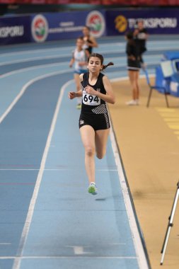 Türkiye Atletizm Federasyonu kapalı Atletizm rekor denemesi yarış