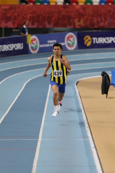 Federación Turca de Atletismo Indoor Athletics Record Attempt Race — Foto de Stock