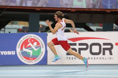 Türkiye Atletizm Federasyonu kapalı Atletizm rekor denemesi yarış
