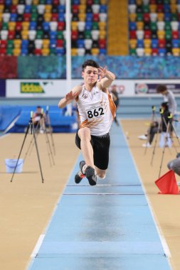 Türkiye Atletizm Federasyonu kapalı Atletizm rekor denemesi yarış