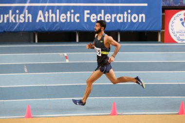 Türkiye Atletizm Federasyonu kapalı Atletizm rekor denemesi yarış