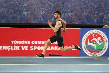 Türkiye Atletizm Federasyonu kapalı Atletizm rekor denemesi yarış
