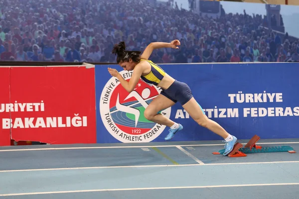 Federación Turca de Atletismo Indoor Athletics Record Attempt Race —  Fotos de Stock