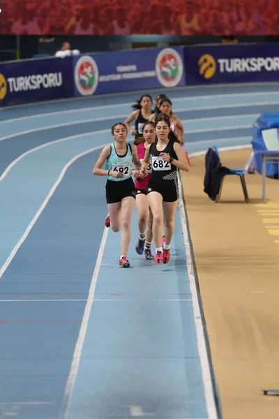 Federación Turca de Atletismo Umbral Olímpico Competencia Interior —  Fotos de Stock